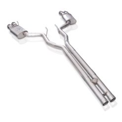 Alternative view of Stainless Works 18+ Ford Mustang GT Redline H-Pipe Performance Connect Cat-Back Exhaust