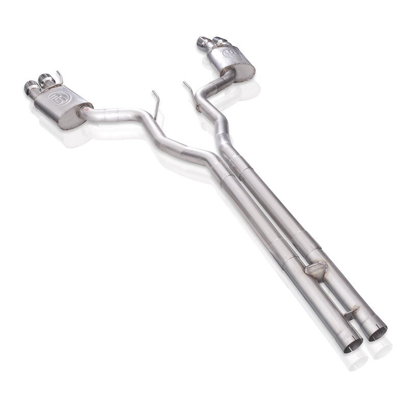 Stainless Works 18+ Ford Mustang GT Redline H-Pipe Performance Connect Cat-Back Exhaust - Image 2