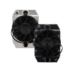 Mishimoto Universal Drag Race Performance Aluminum Radiator - Black - Image 8