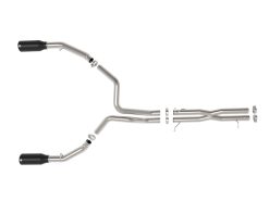 aFe 2025 Dodge RAM 1500 Vulcan Series 304 Stainless Steel Cat-Back Exhaust System w/ Black Tip - Image 3