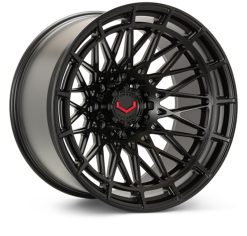 Vossen LCX-03 24x14 - 8x180 - ET75 - Mega Deep - 124.3 - Satin Black Wheel