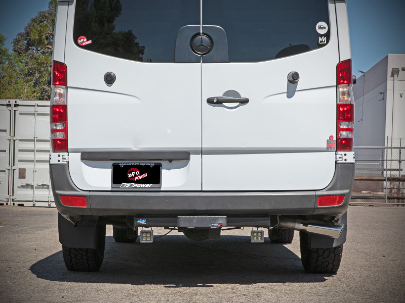 aFe Vulcan Series 3in 304SS DPF-Back Exhaust 10-25 MB Sprinter 2500/3500 V6-3.0L w/ Polished Tips - Image 3