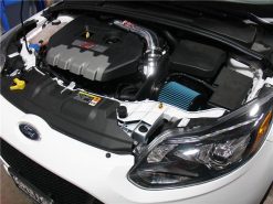 Alternative view of Injen 13-14 Ford Focus ST 2.0L (t) 4cyl Black Short Ram Intake w/MR Tech & Heat Shield