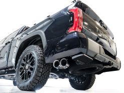 AWE 0FG Exhaust for 3rd Gen Toyota Tundra - Dual Chrome Silver Tips - Image 7