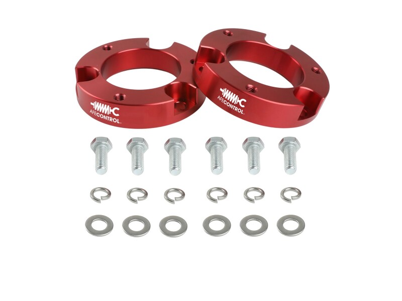 aFe CONTROL 2.0 IN Leveling Kit 05-21 Toyota 4Runner/FJ Cruiser/Tacoma - Red - Image 3