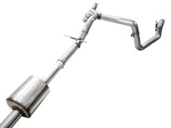 AWE 4th Gen GM 1500 5.3L 0FG Catback Split Rear Exit (w/ Bumper Cutouts) - OE Tips - Image 5