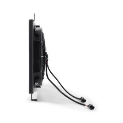 Mishimoto 02-06 Acura RSX Aluminum Fan Shroud Black - Image 3