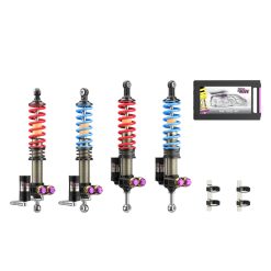 Alternative view of KW 04-05 Porsche Carrera GT Special Edition V5 Coilover Kit W/ Red & Blue Springs