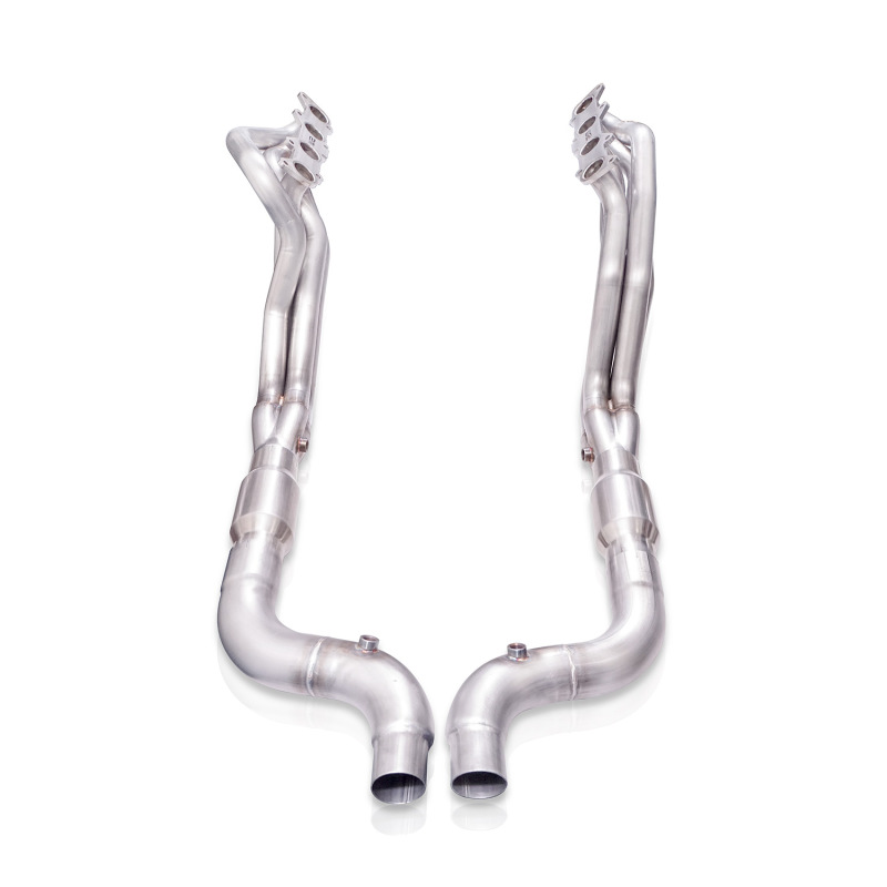 Stainless Works 2015+ Ford GT350 Headers 1-7/8in Primaries High-Flow Cats 3in Collectors - Image 4