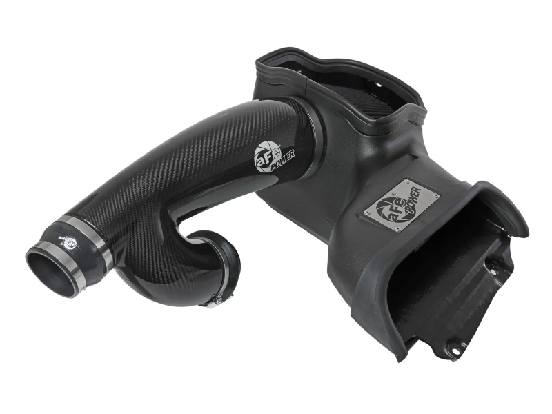 aFe 21-24 Ford F150 Raptor Track Series Carbon Fiber Cold Air Intake System w/ Black Pro 5R Filter - Image 3