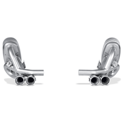 Akrapovic 2008 Porsche 911 Carrera Cabriolet/S/4/4S/GTS (997 DFI) Slip-On Line (Titanium) (Req Tips)
