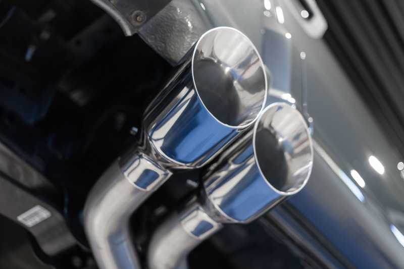 MBRP 2021+ Ford F150 T304 Pre-Axle (Street Profile) 2.5in OD Tips 3in Cat Back Exhaust - Image 5