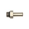 DeatschWerks 6AN ORB Male To 3/8in Barb Fitting (Single Barb - Incl O-Ring)