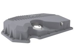 aFe 05-19 VW 1.8L/2.0L w/ Oil Sensor Engine Oil Pan Raw POWER Street Series w/ Machined Fins - Image 6