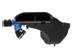 aFe 21-22 Ford F-150 Raptor V6-3.5L(tt) Momentum XP Cold Air Intake System - Blue w/ Pro 5R Filter - Image 4