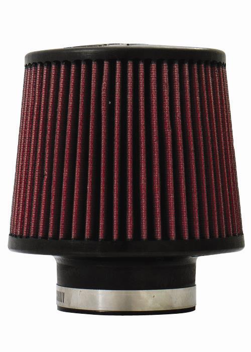 Injen High Performance Air Filter - 3.00 Black Filter 6 Base / 5 Tall / 5 Top - Image 2