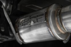 MBRP 2009-2023 Nissan GTR 3.8L Stainless Steel 3.5in Cat-Back, Dual Split Rear Quad Carbon Tips - Image 3