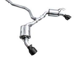 AWE Tuning 22+ Honda Civic Si/Acura Integra Touring Edition Catback Exhaust - Dual Diamond Black Tip - Image 11