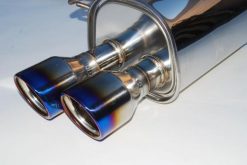 Alternative view of Invidia 11+ STI/WRX Sedan Only 76mm Q300 Titanium Tip Cat-back Exhaust