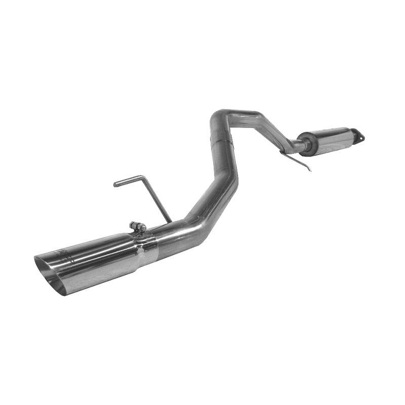 MBRP 2006-2008 Jeep Commander 4.7L 5.7L Hemi Cat Back Single - Image 2