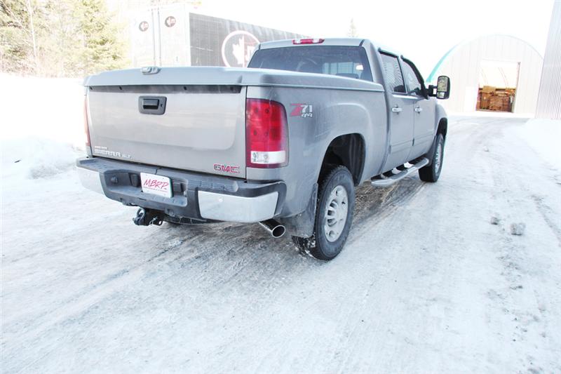 MBRP 07-10 Chevy/GMC 2500HD PU 6.0L V8 3.5in Single Side Exit T409 Cat Back Perf Exhaust - Image 4