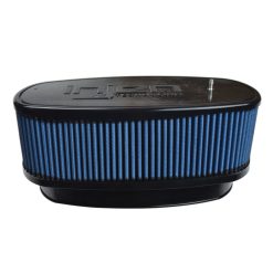Alternative view of Injen NanoWeb Dry Air Filter 8.725x3.940 Oval neck w/ShurLok/10.375x5.590 Base/4.20 Tall