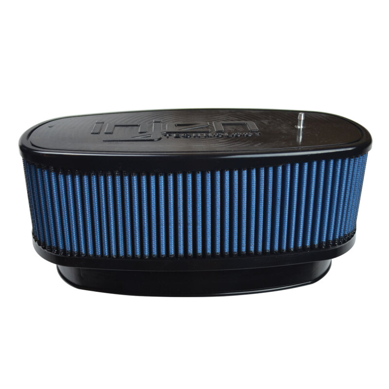 Injen NanoWeb Dry Air Filter 8.725x3.940 Oval neck w/ShurLok/10.375x5.590 Base/4.20 Tall - Image 2