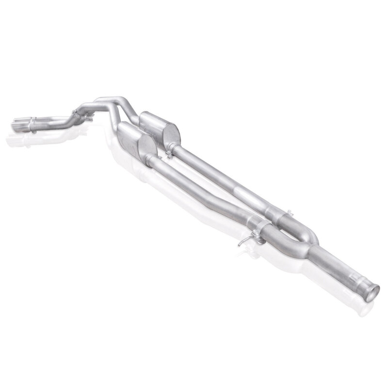 Stainless Works Chevy Silverado/GMC Sierra 2007-16 5.3L/6.2L Exhaust Y-Pipe Passenger Rear Tire Exit - Image 3