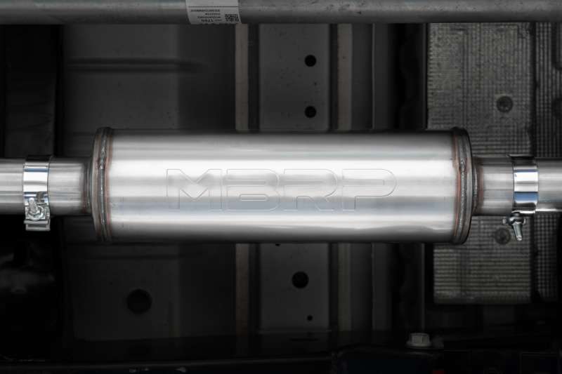 MBRP 2023 Chevy Colorado/GMC Canyon Stainless Steel 3in Cat-Back Single Side Exit - Image 3
