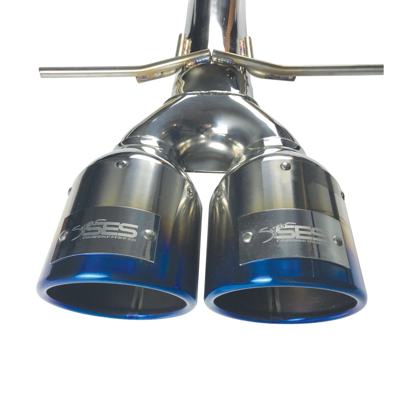Injen 17-20 Honda Civic Si 1.5L Turbo (Sedan Only) 3in Cat-Back Stainless Steel Exhaust - Image 8
