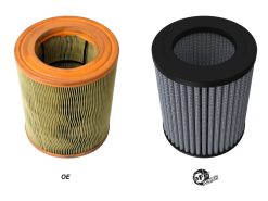 aFe MagnumFLOW Pro DRY S OE Replacement Filter 13-18 Audi S7 V8-4.0L (tt) - Image 3