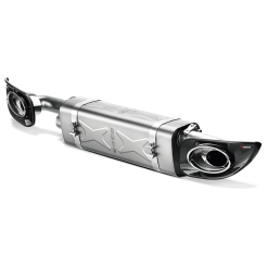 Akrapovic 10-13 Porsche 911 Turbo / Turbo S (997 FL) Slip-On Line (Titanium) w/ Titanium Tips