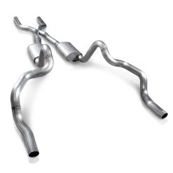 Alternative view of Stainless Works Chevy Camaro 1970-81 LS1 Exhaust 3in Stainless System w/X-Pipe