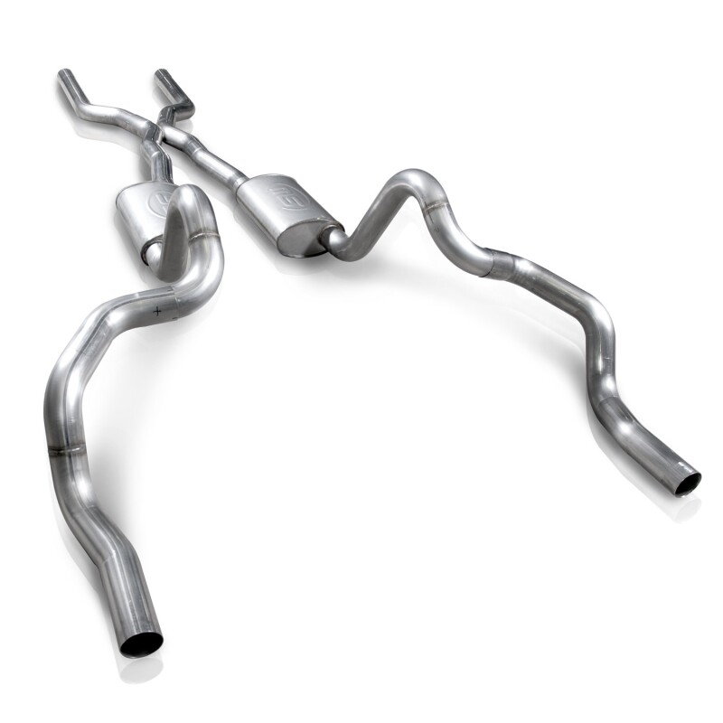 Stainless Works Chevy Camaro 1970-81 LS1 Exhaust 3in Stainless System w/X-Pipe - Image 2