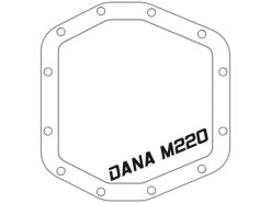 Alternative view of aFe Street Series Rear Differential Cover Raw w/Machined Fins 20+ Jeep Gladiator JT (Dana M220)