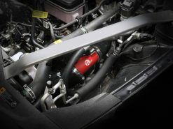 aFe BladeRunner 22-23 Kia Stinger L4-2.5L (t) Aluminum Hot and Cold Charge Pipe Kit - Red - Image 9