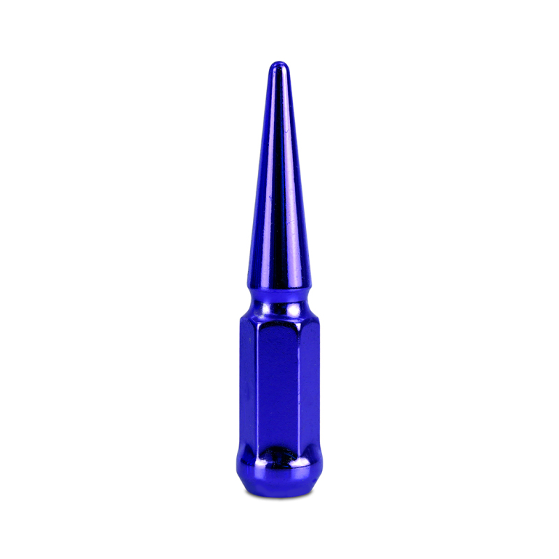 Mishimoto Mishimoto Steel Spiked Lug Nuts M14 x 1.5 32pc Set Blue - Image 3