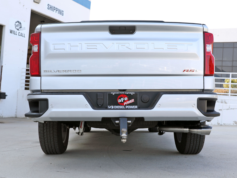 aFe Rebel XD Series 3 IN 304 Stainless Steel DPF-Back Exhaust w/Dual Polished Tips - Image 4