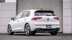 Borla 22-23 Volkswagen Golf GTI 2.0L AT/MT 3inch S-Type Cat-Back Exhaust - 4in Brushed SS Tips - Image 3
