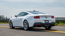 Alternative view of Borla 2024 Ford Mustang Ecoboost 2.3L ATAK Catback Exhaust Black Chrome w/ Quad Tip - Non-Active