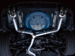 AWE Tuning 2022+ VB Subaru WRX Track Edition Exhaust - Diamond Black Tips - Image 14