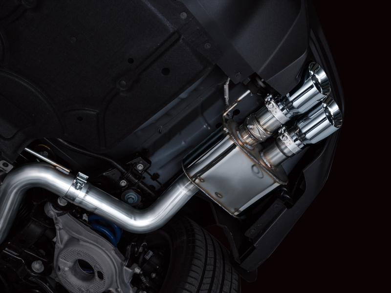 AWE 2024 Ford Mustang GT Fastback S650 RWD SwitchPath Catback Exhaust w/ Quad Chrome Silver Tips - Image 5
