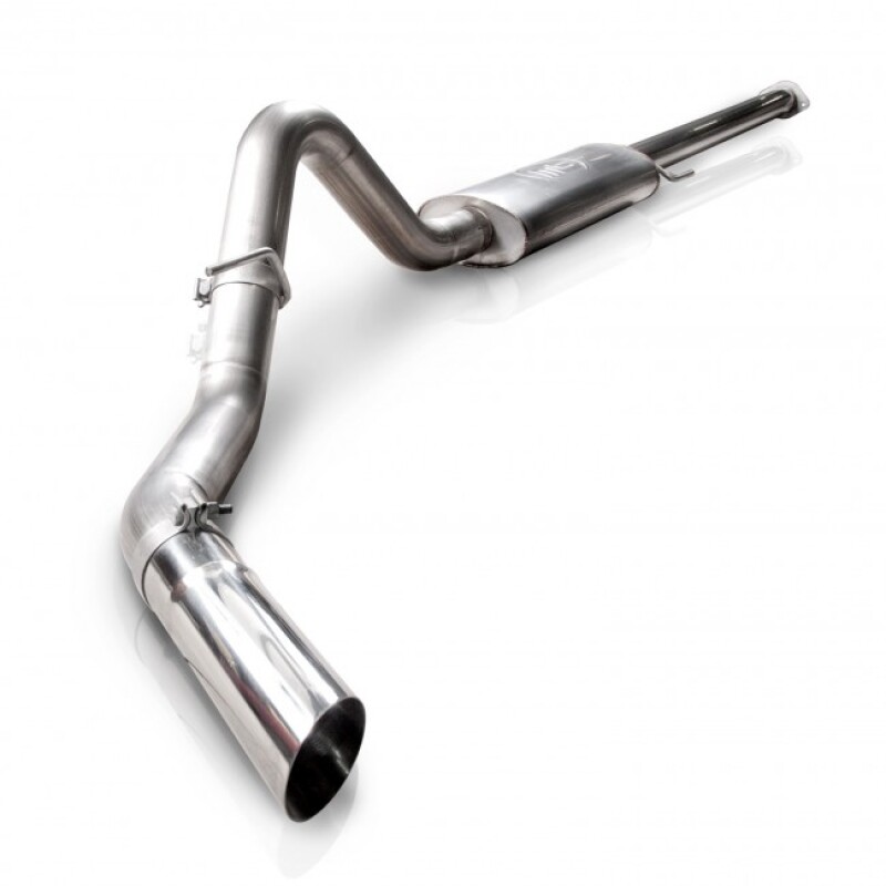 Stainless Works 2011-14 F-150 3.5L 3-1/2in Catback S-Tube Muffler Factory Connection - Image 2
