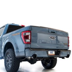 AWE Tuning 2021+ Ford F-150 Tremor (w/ Bumper Cutouts) 0FG Non-Resonated Catback -Diamond Black Tips - Image 11