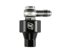 Turbosmart 44um 4AN Banjo Inlet 4AN Female Outlet Turbo Mounted Small Oil Filter