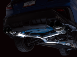 AWE Tuning 2022+ VB Subaru WRX Touring Edition Exhaust - Diamond Black Tips - Image 3