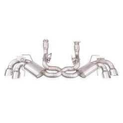 Stainless Works 20-21 Chevrolet Corvette C8 6.2L Legend Cat-Back Exhaust w/ Polished Tips