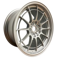 Enkei NT03+M 18x9.5 5x108 40mm Offset 72.6mm Bore F1 Silver Wheel (MIN ORDER QTY 40) - Image 2