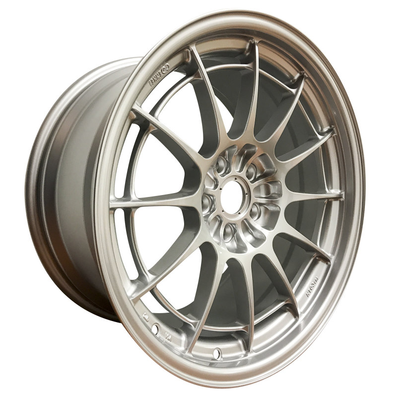 Enkei NT03+M 18x9.5 5x108 40mm Offset 72.6mm Bore F1 Silver Wheel (MIN ORDER QTY 40) - Image 2