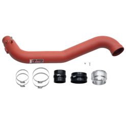 Alternative view of Injen 15-20 Ford F150 2.7L V6 (tt) Aluminum Intercooler Piping Kit - Wrinkle Red